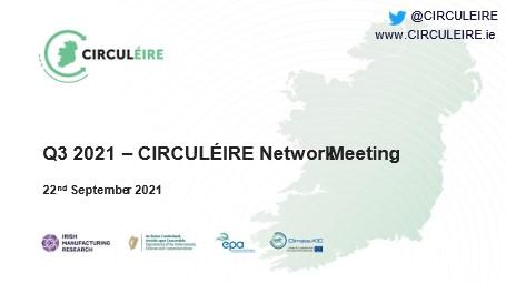 circuleire network meeting circular economy